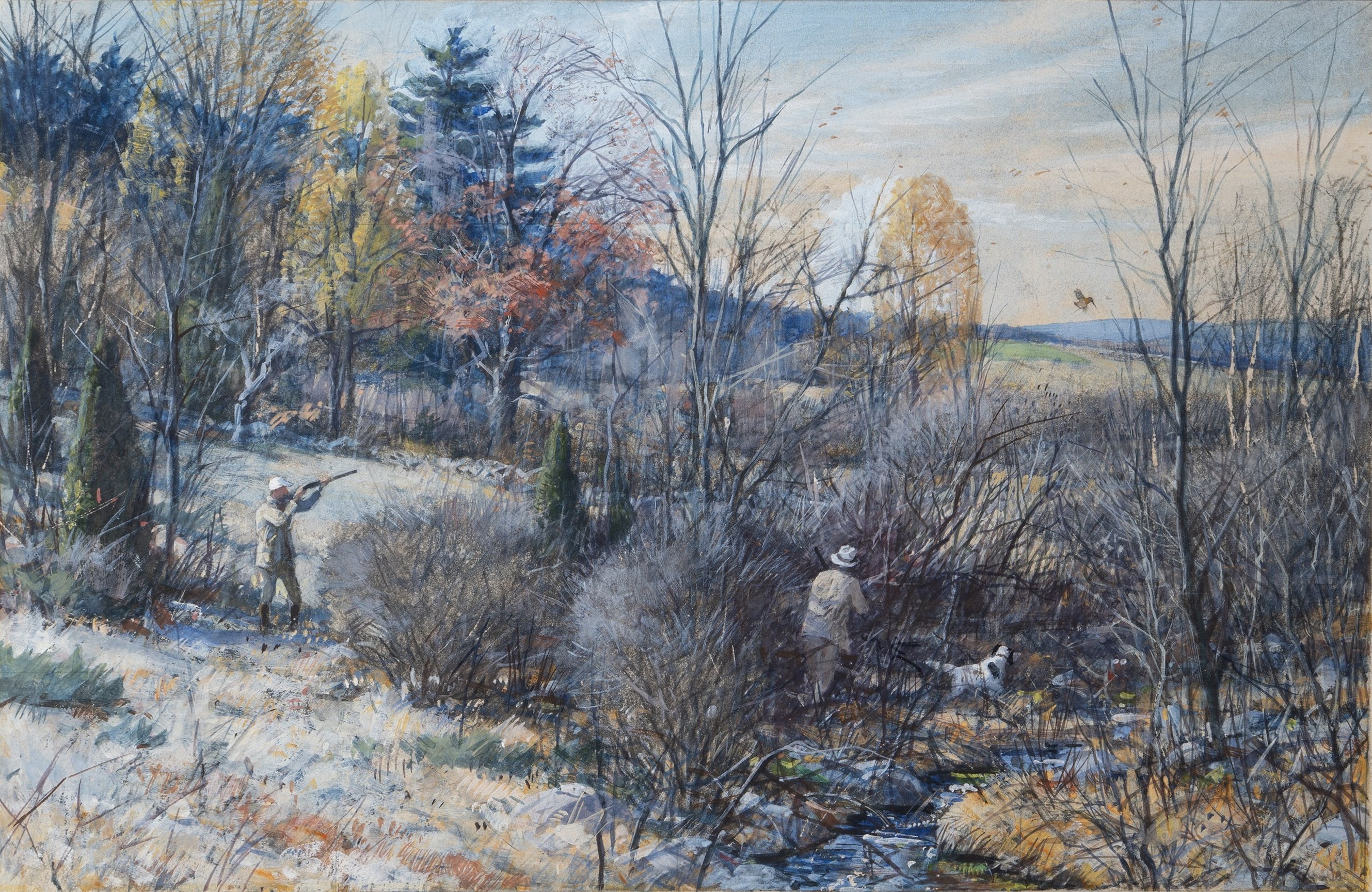 Hunting by the Brook - Image 1 of 3