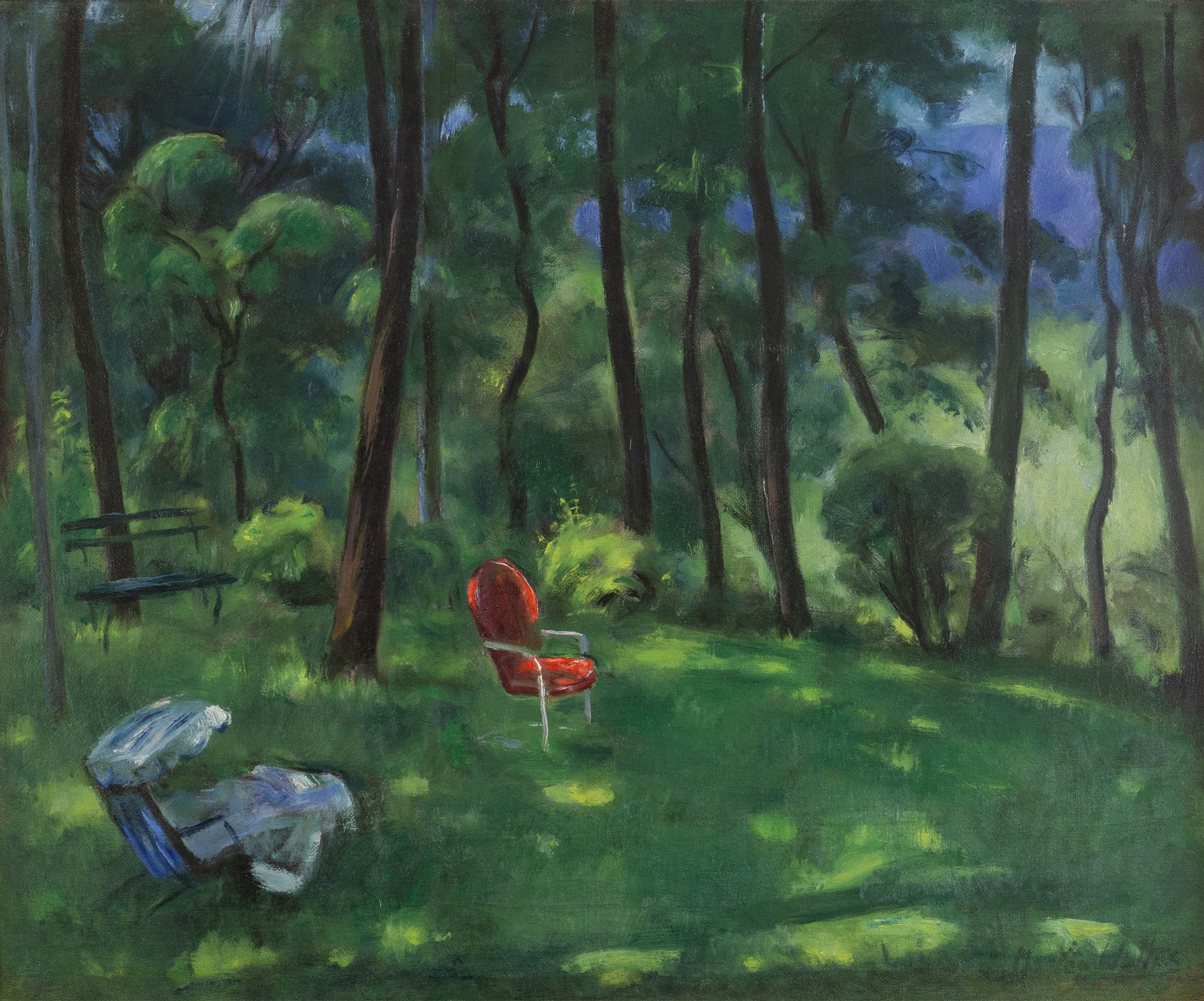 Garden Scene - Image 1 of 4