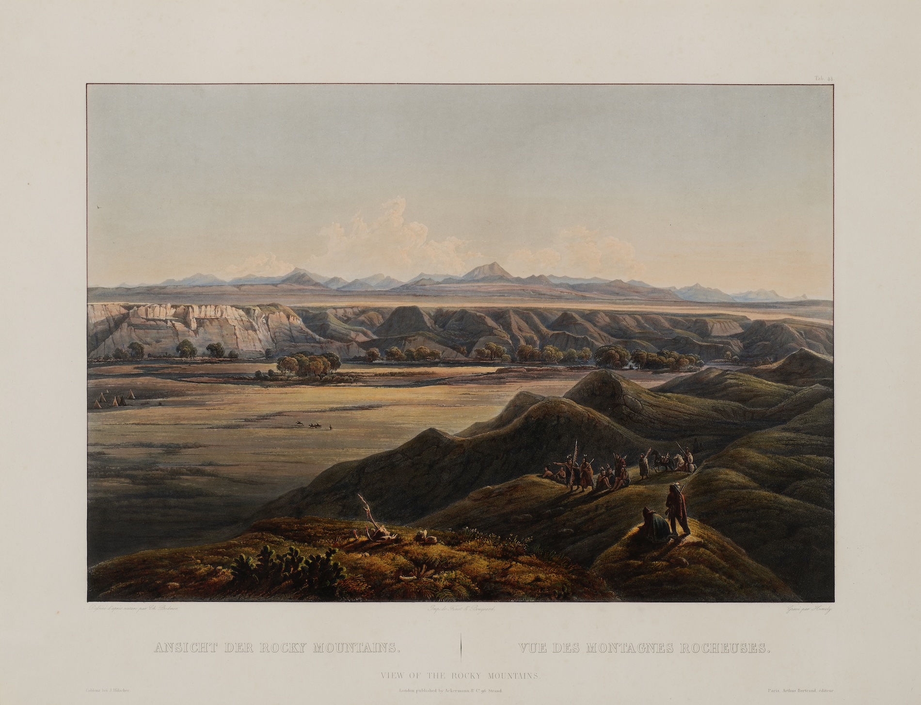 View of the Rocky Mountains - Image 1 of 2