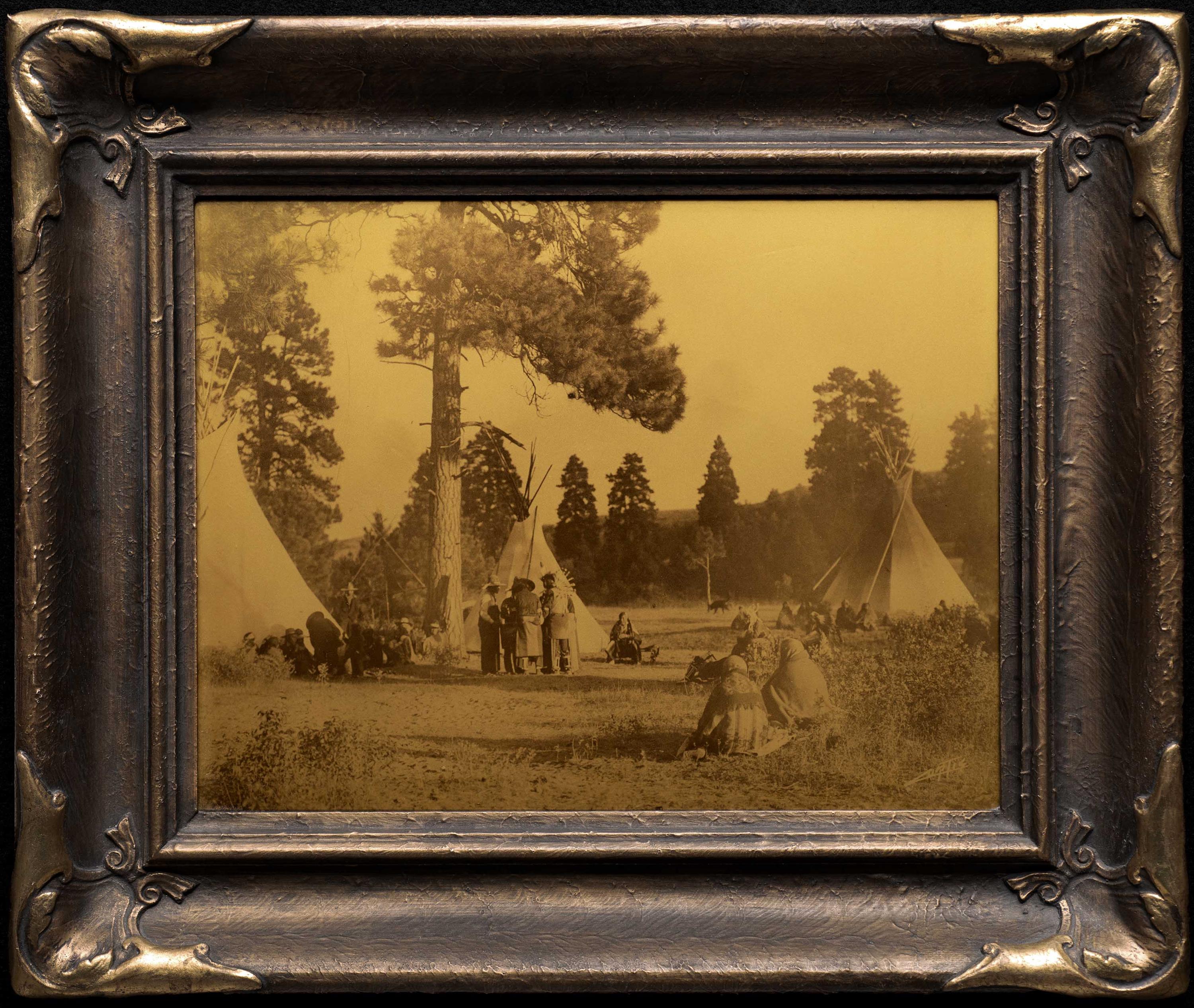 Flathead Camp on the Jocko River - Image 1 of 2