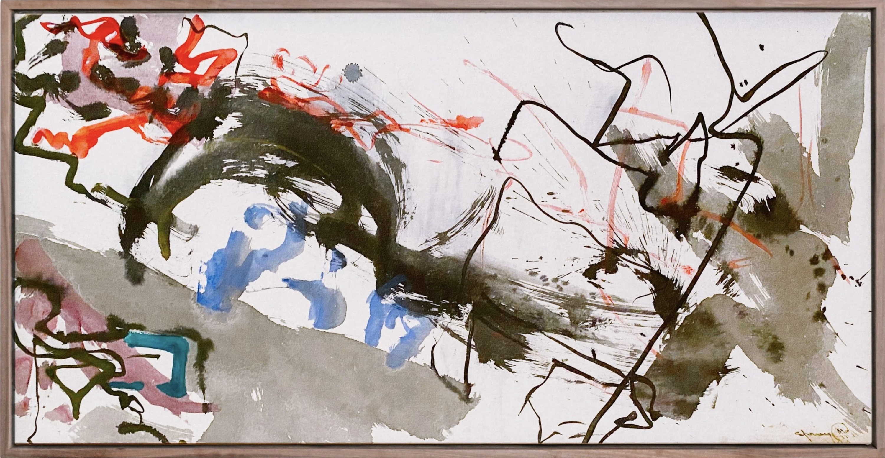 Rice Paper Mounting III - Image 2 of 2