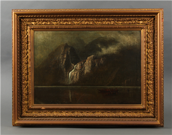 Dramatic Mountain Landscape with Lake - Image 1 of 4