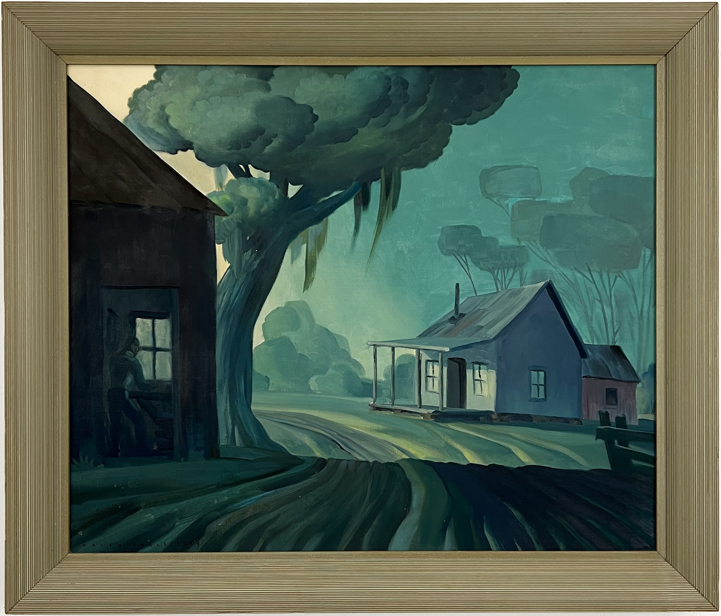 Cottage with Spanish Moss - Image 1 of 2