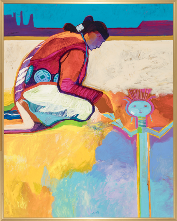 Desert Magic (Navajo Sand Painter) - Image 2 of 4