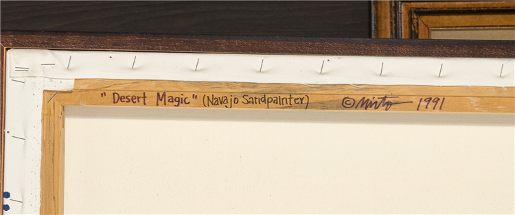 Desert Magic (Navajo Sand Painter) - Image 4 of 4