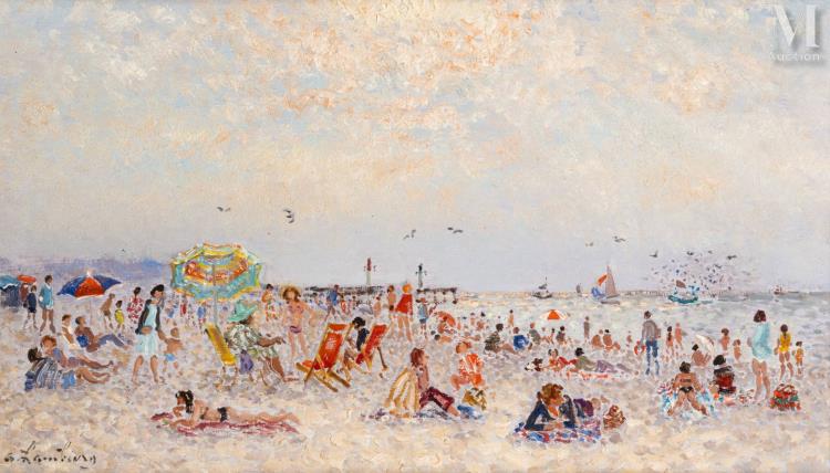 Après-midi à Trouville   - Image 1 of 2