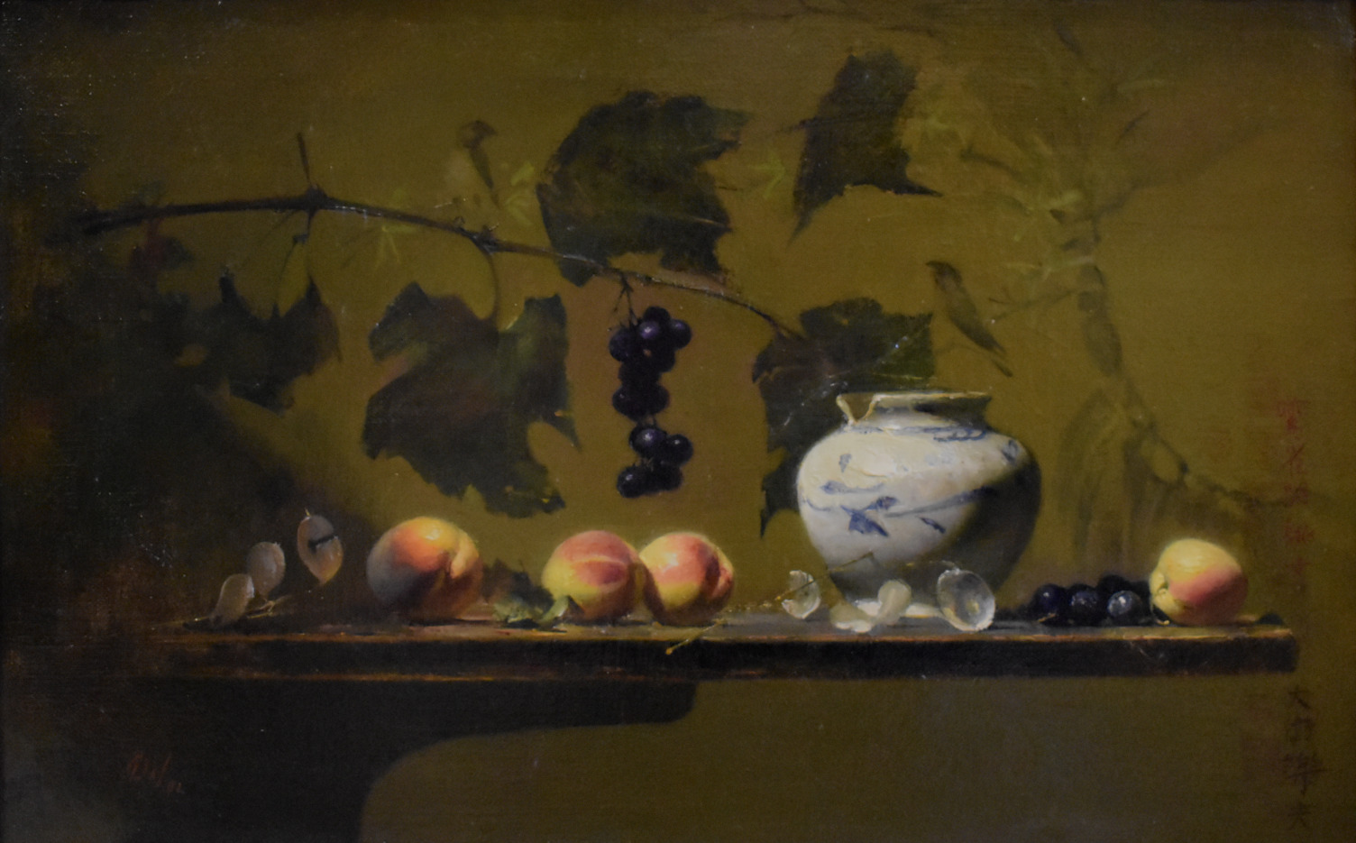 "Finches & Peaches" - Image 1 of 4