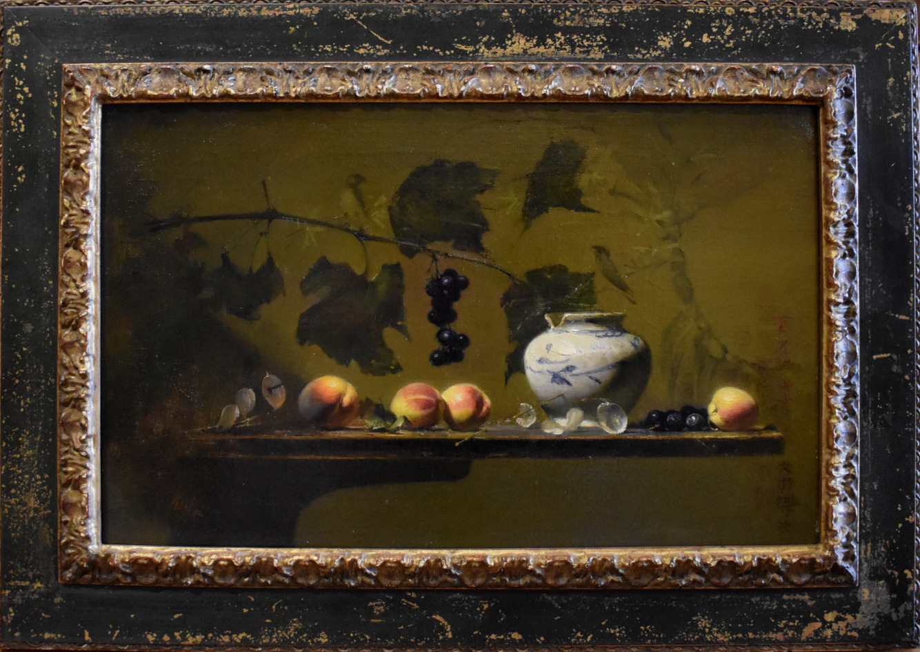 "Finches & Peaches" - Image 3 of 4