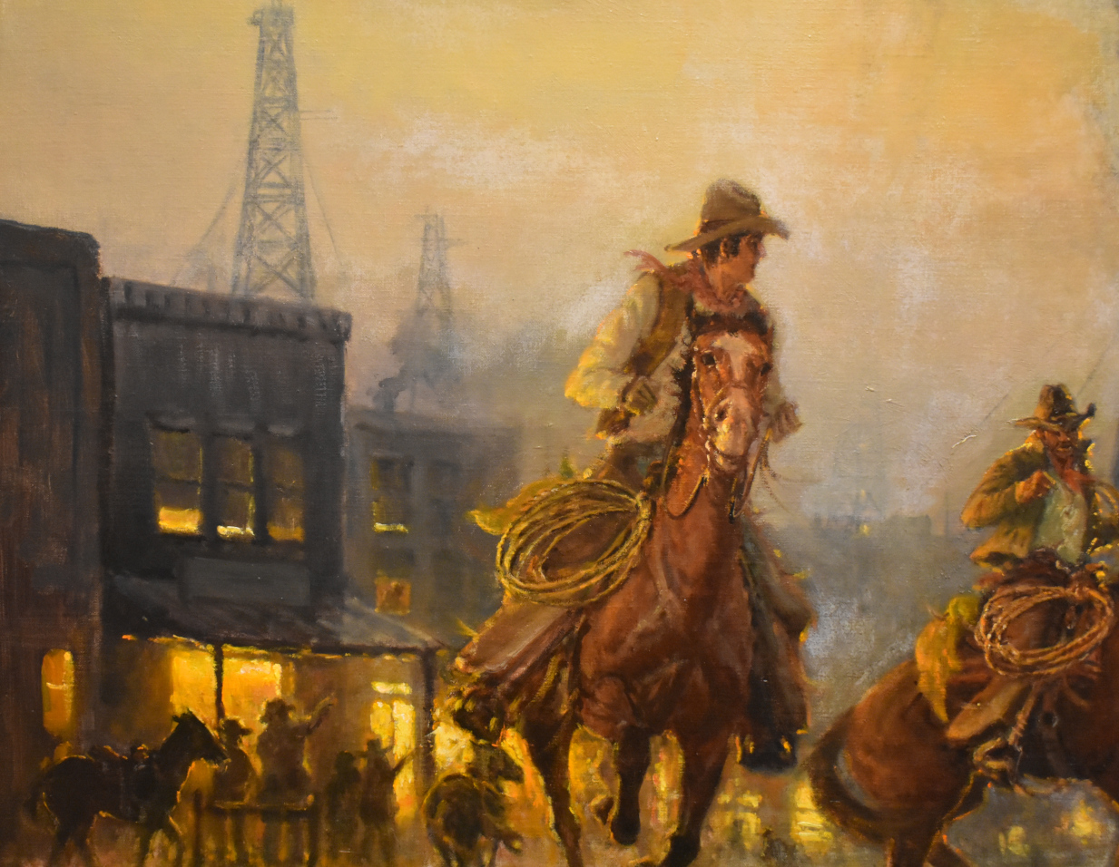 "THE BLOWOUT" Wooden Oil Derricks - Image 2 of 4