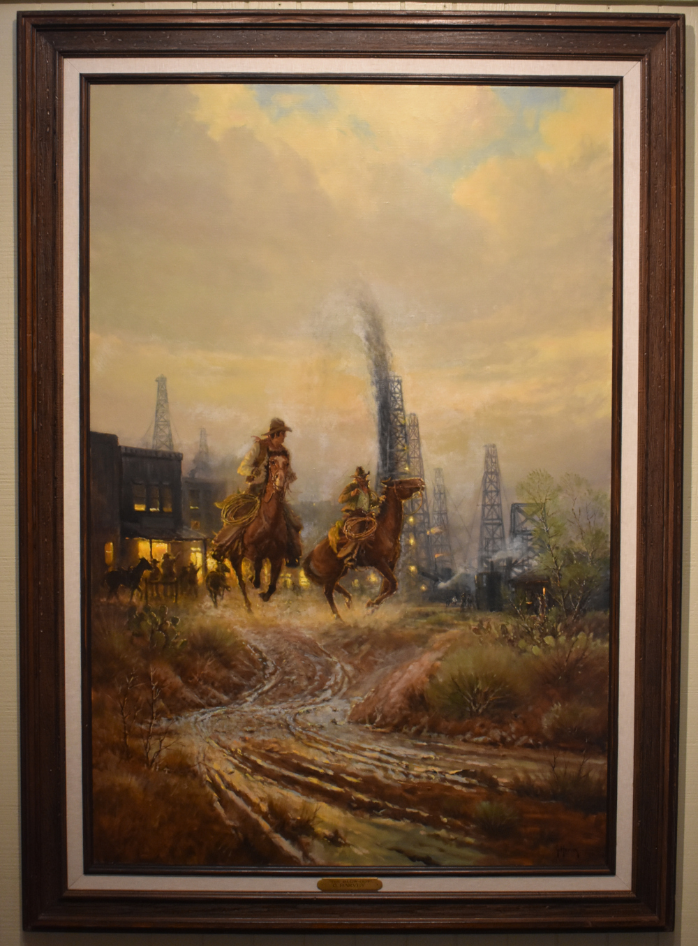 "THE BLOWOUT" Wooden Oil Derricks - Image 1 of 4
