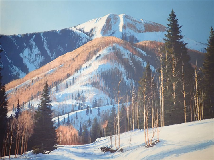 Snow Capped Mountain - Image 2 of 4