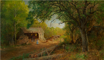 A Sawmill in the Woods