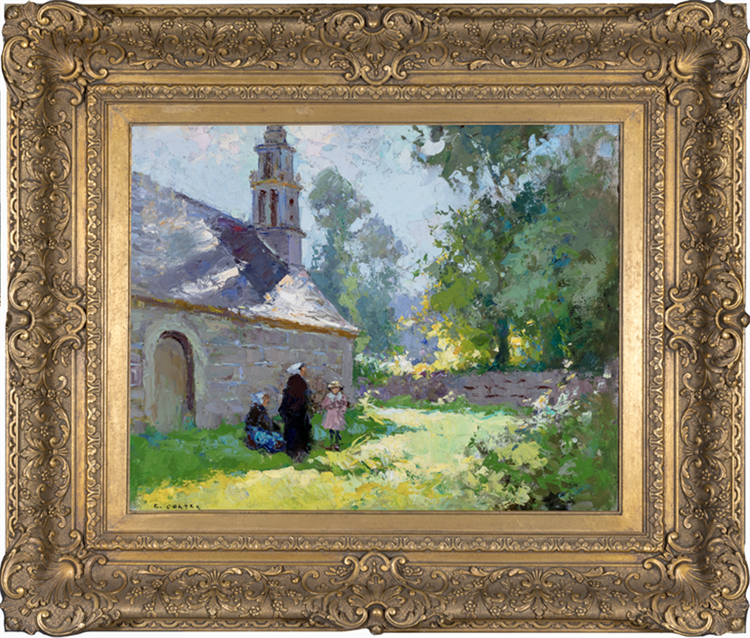 Brentonnes Devant la Chapelle de Penvern, Trebeurden - Image 2 of 2