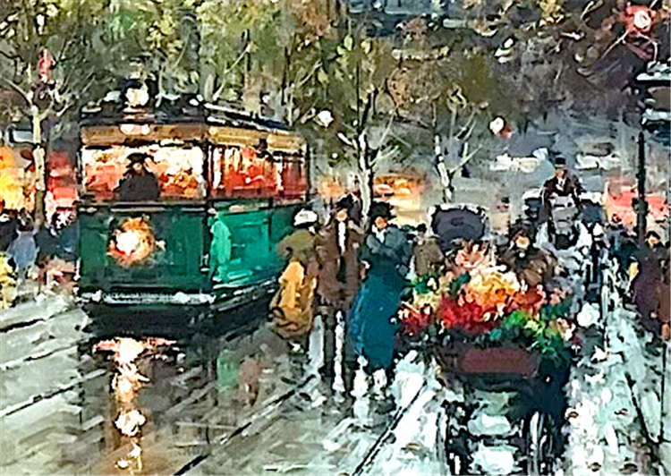 Marche du Fleurs, Place de la Madeleine - Image 4 of 4