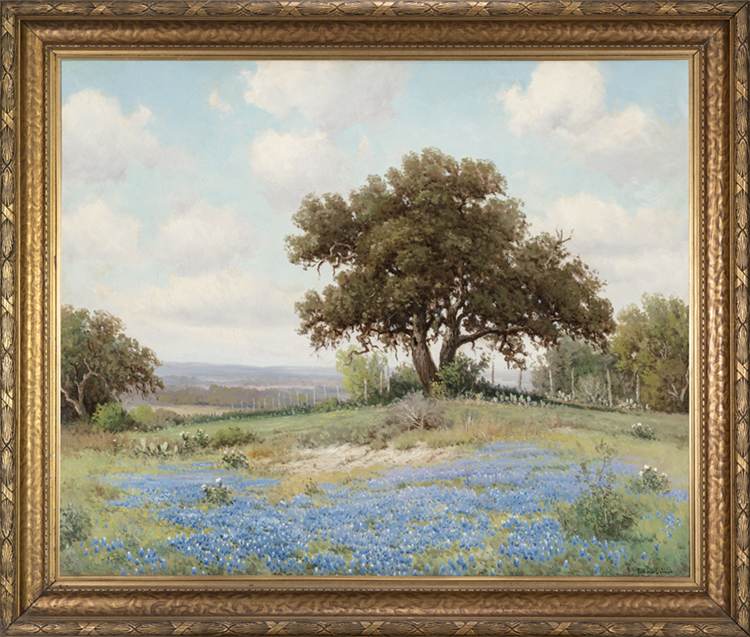 Blue Bonnets and Oak - Image 2 of 2