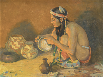 The Pottery Painter - Image 1 of 2