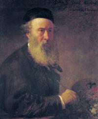 Portrait of John (RA) Sir Gilbert: Self-portrait