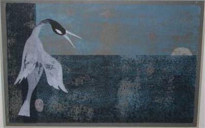 Sample artwork by Richard Charles Kirsten (1920 - 2013), known for painting, printmaking, sculpture and illustration - View similar artists and auction records
