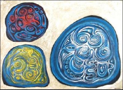 Sample artwork by Richard Charles Kirsten (1920 - 2013), known for painting, printmaking, sculpture and illustration - View similar artists and auction records