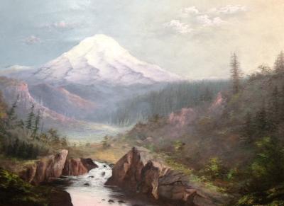 Eva Augusta Ford Cline - artist photo for art wanted listing (Aurora, OR)