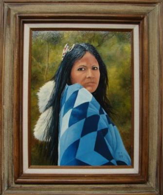 Sample artwork by Dan Deuter (Born 1949), known for frontier genre, landscape, horse - View similar artists and auction records
