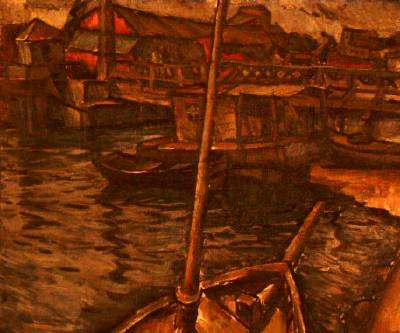 Sample artwork by Josef Foshko (1891 - 1971), known for figure-genre, landscape, landscape - View similar artists and auction records