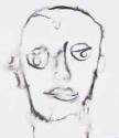 Portrait of Jiri George Dokoupil: Self-portrait