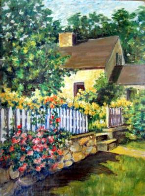 Sample artwork by Mabel (Sarah) Pugh (1891 - 1986), known for impressionist painting, woodblocks, illustration, teaching - View similar artists and auction records