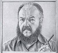 Portrait of Robert Julius Brawley: Self-portrait