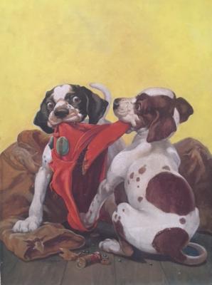 Sample artwork by Carl Burger (1888 - 1967), known for figure, portrait painting,  illustration - View similar artists and auction records