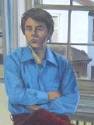 Portrait of Edith Neff: Self-portrait