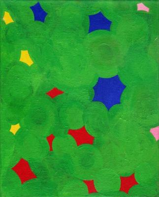 Sample artwork by Andrew Masullo (Born 1957), known for sculptur-non objective - View similar artists and auction records