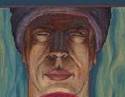 Portrait of Virgil Finlay: Self-portrait