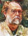 Portrait of John Hanna: Self-portrait