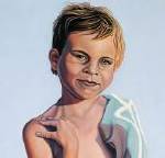 Portrait of Robin Lowe: Self-portrait