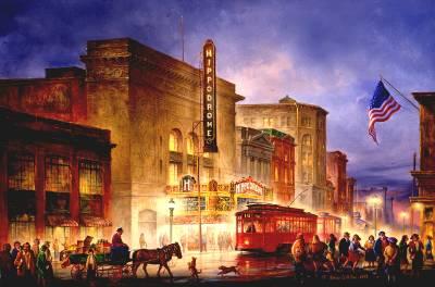 Sample artwork by Melvin Orville Miller Jr (1937 - 2007), known for marine, cityscape, and floral still life painting - View similar artists and auction records