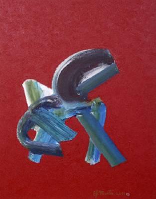 Sample artwork by Eugene Martin (1938 - 2005), known for painting-abstraction, collage - View similar artists and auction records