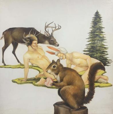 Sample artwork by Kelly McLane (Born 1968), known for painting, drawing and sculpture - View similar artists and auction records