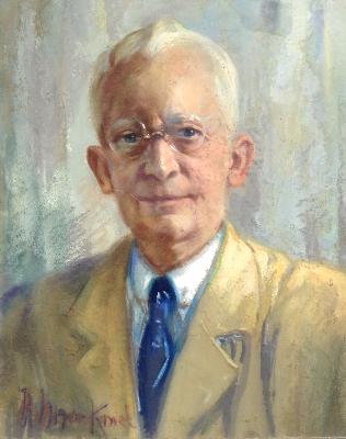 Portrait of Hans Meyer-Kassel: Self-portrait