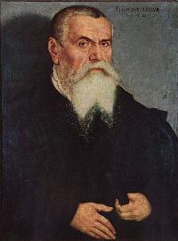 Portrait of Lucas the Elder Cranach: Self-portrait