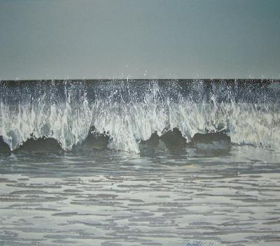 Sample artwork by Ronald William (Ron) Bolt (Born 1938), known for easel and mural painting, printmaking, commercial art - View similar artists and auction records