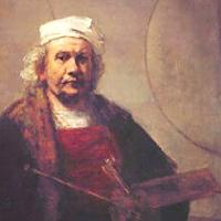 Portrait of Rembrandt Harmensz Van Rijn: Self-portrait
