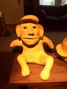 Sample artwork by Burgess Dulaney (1914 - 2001), known for naive sculptor-clay and mud objects - View similar artists and auction records
