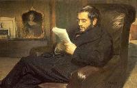 Portrait of Alexandre Nikolaevich Benois: by Leon Bakst 1898