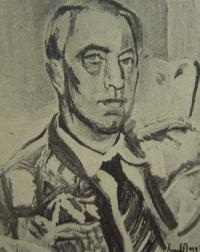Portrait of Svante Berg: Self-portrait