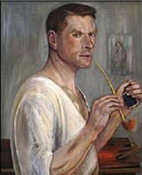 Portrait of Gideon Borje: Self-portrait