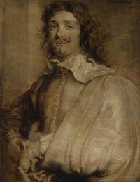 Portrait of Adriaen Brouwer: By Anthony van Dyck