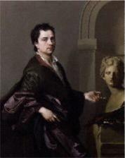Portrait of Michael Dahl: Self-portrait