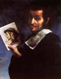 Portrait of Carlo Dolci: Self-portrait