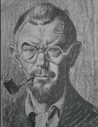 Portrait of Albert Laurentius Johannes Engstrom: Self-portrait